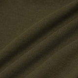 RAW FINISH CROPPED PANTS IN OLIVE