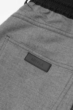 DOUBLE KNEE PHAT PANTS IN STONE GREY