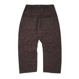 "VINES AND THORNS" OVERPOCKET PHAT PANTS IN CHARCOAL GREY