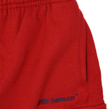 LITTLE HUMAN™ CARGO LOUNGE PANTS IN FADED RED