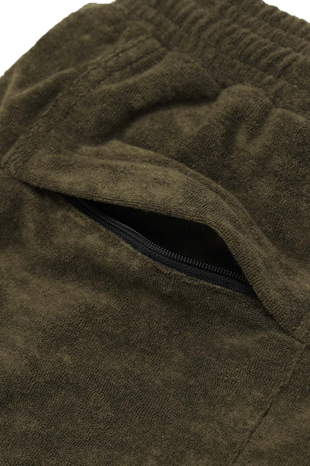 TOWEL TERRY ROGUE PANTS IN OLIVE – MN+LA