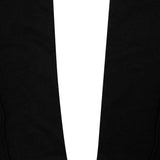 WAFFLE WEAVE PLEATED WIDE PANTS IN CAVIAR