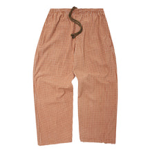 DOJO PANTS IN RUSSET HOUNDSTOOTH