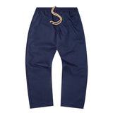 CROPPED WIDE PANTS IN MIDNIGHT BLUE