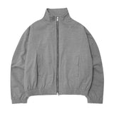 M+ "WAGWAN" JACKET IN HEATHER GREY