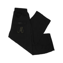 M+ VEINS PANTS IN CAVIAR