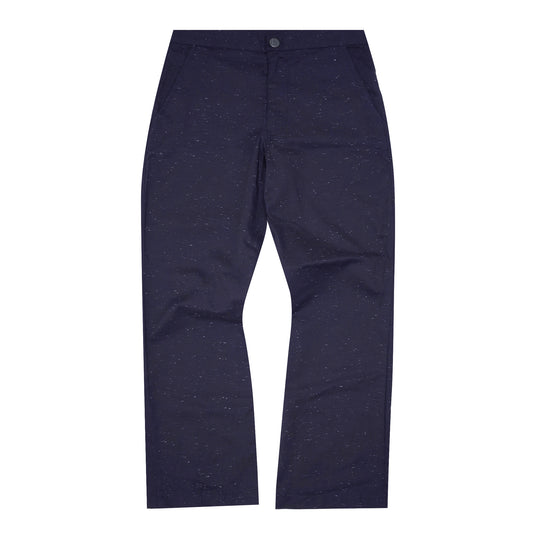 BOOTCUT PANTS IN NAVY SPECKLE
