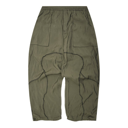 VEINS PANTS IN OLIVE DRAB