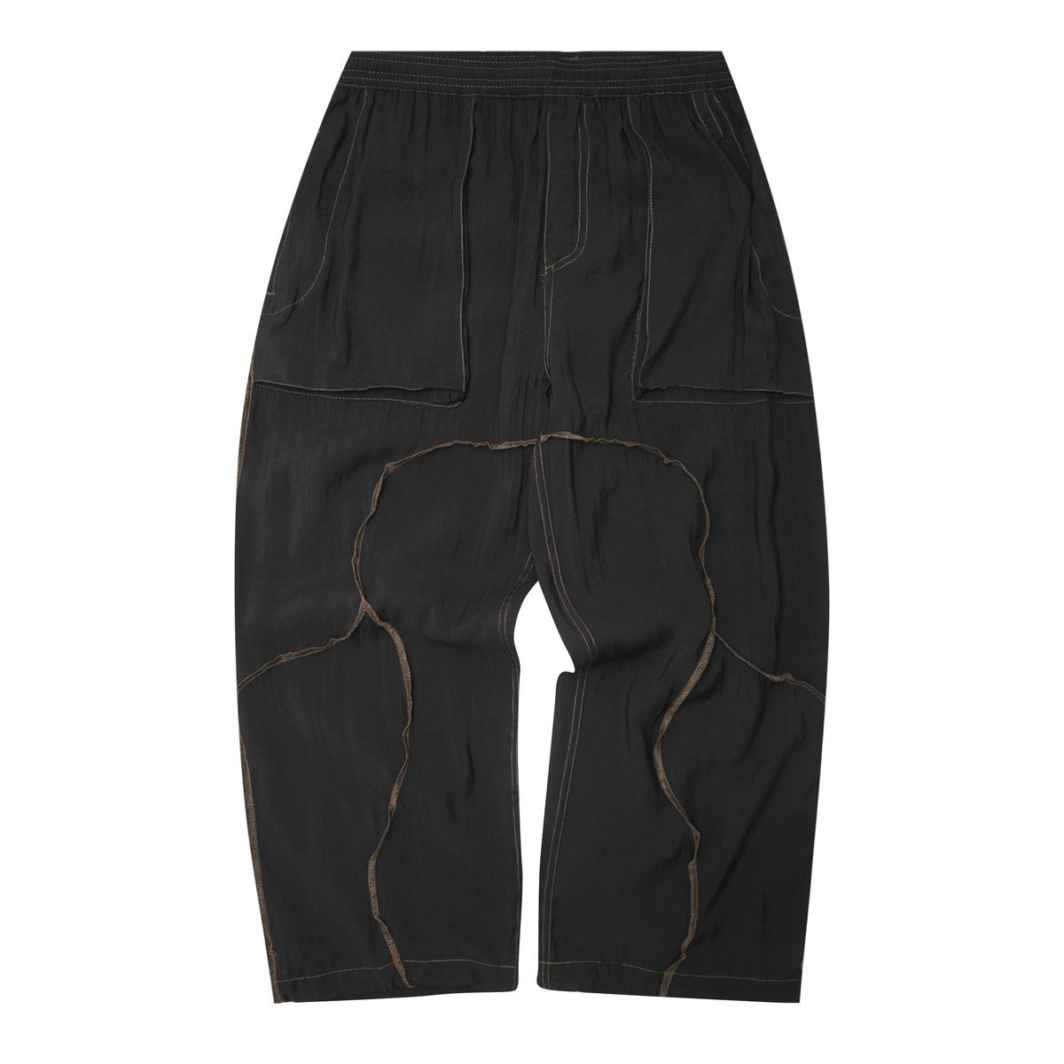 VEINS PANTS IN NOIR