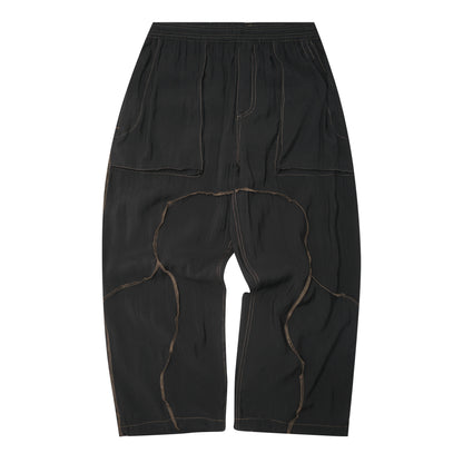 VEINS PANTS IN NOIR