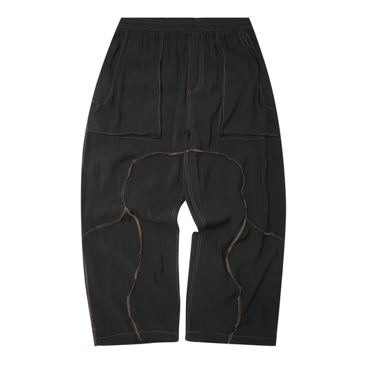 VEINS PANTS IN NOIR