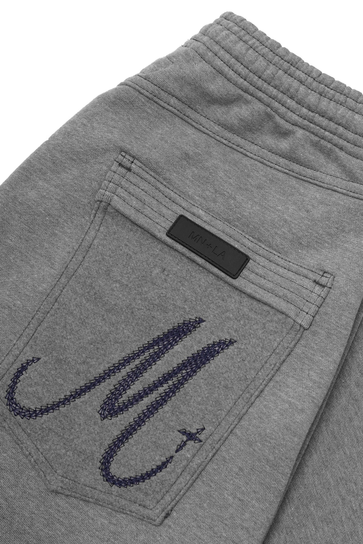 M+ EXO™ OVERPOCKET PHAT PANTS IN HEATHER GREY/NAVY