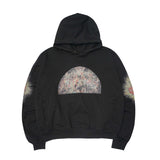 "RENAISSANCE" HOODIE IN CAVIAR