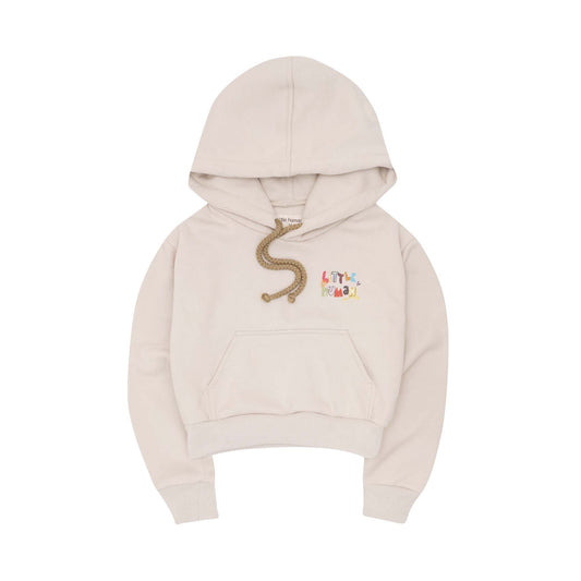 "CRAYONS" LITTLE HUMAN™ HOODIE IN OAT