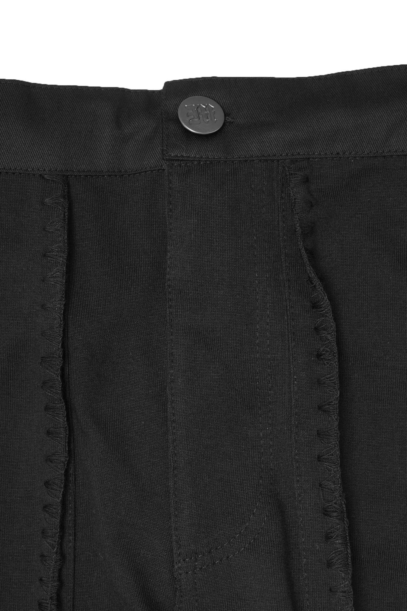 INCA BOOTCUT PANTS IN CAVIAR