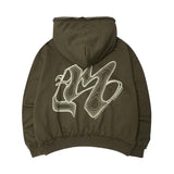 M'$ RIFT HOODIE IN OLIVE