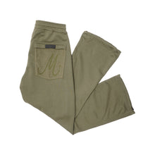 M+ BOOTCUT PANTS IN MOSS GREEN