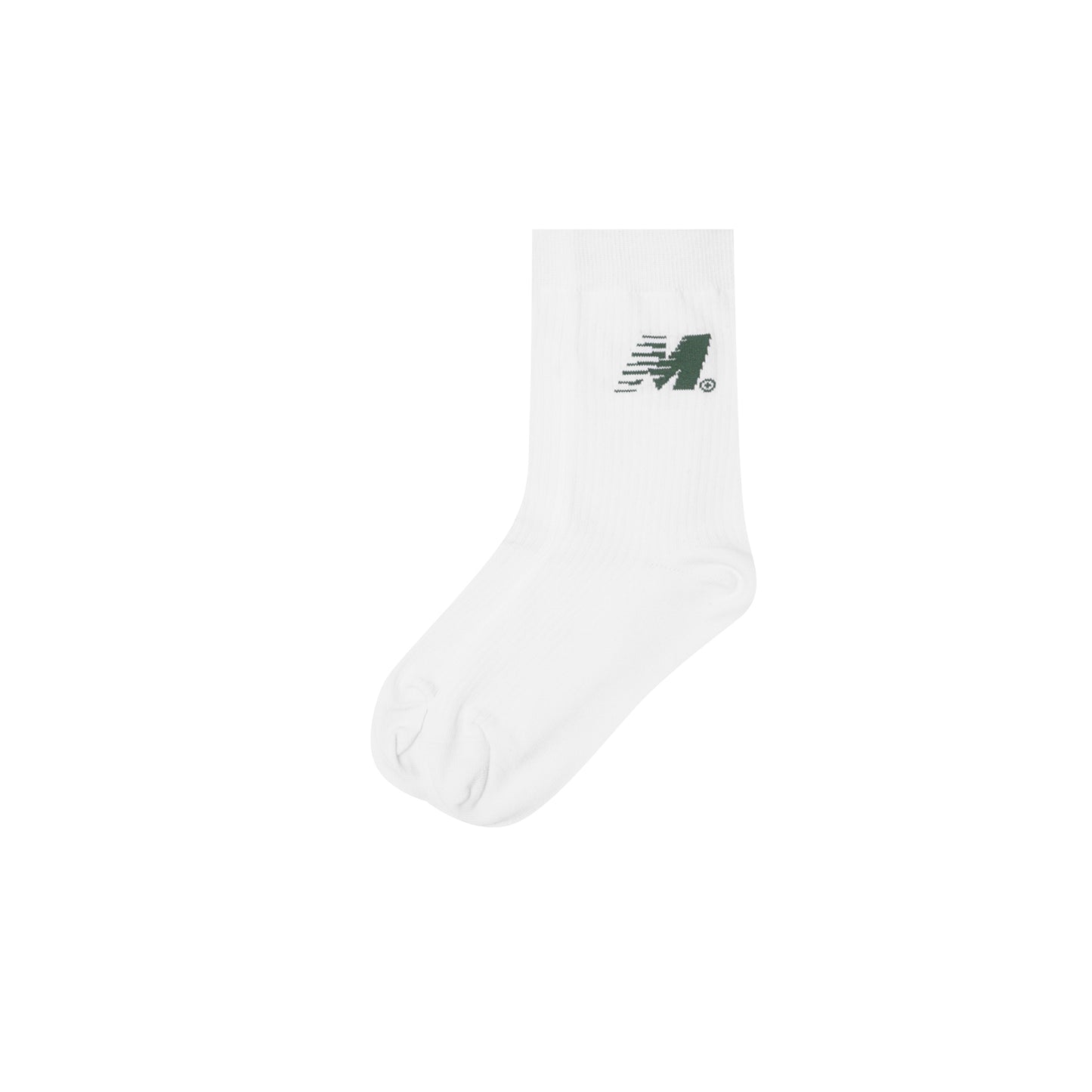 "OUTDOOR EXPLORATION" SOCK IN WHITE