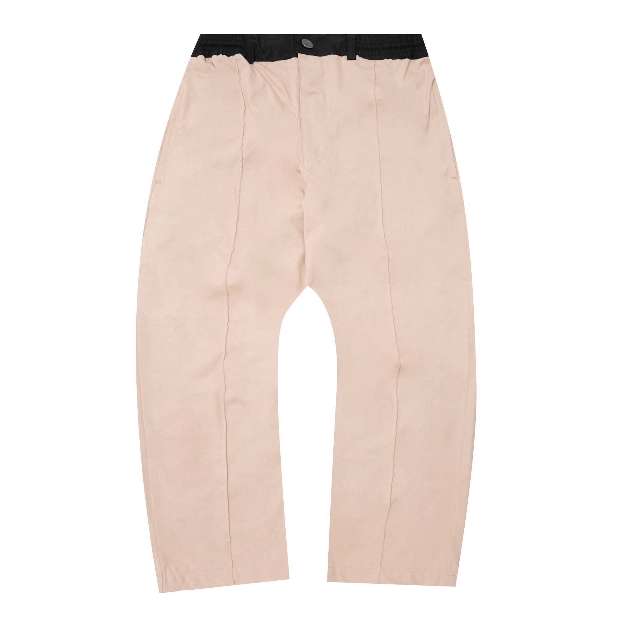 PLEATED ULTRA WIDE PANTS IN ALABASTER – MN+LA