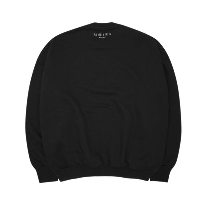 MALAYA OVERSIZED SWEATSHIRT (BLACK)