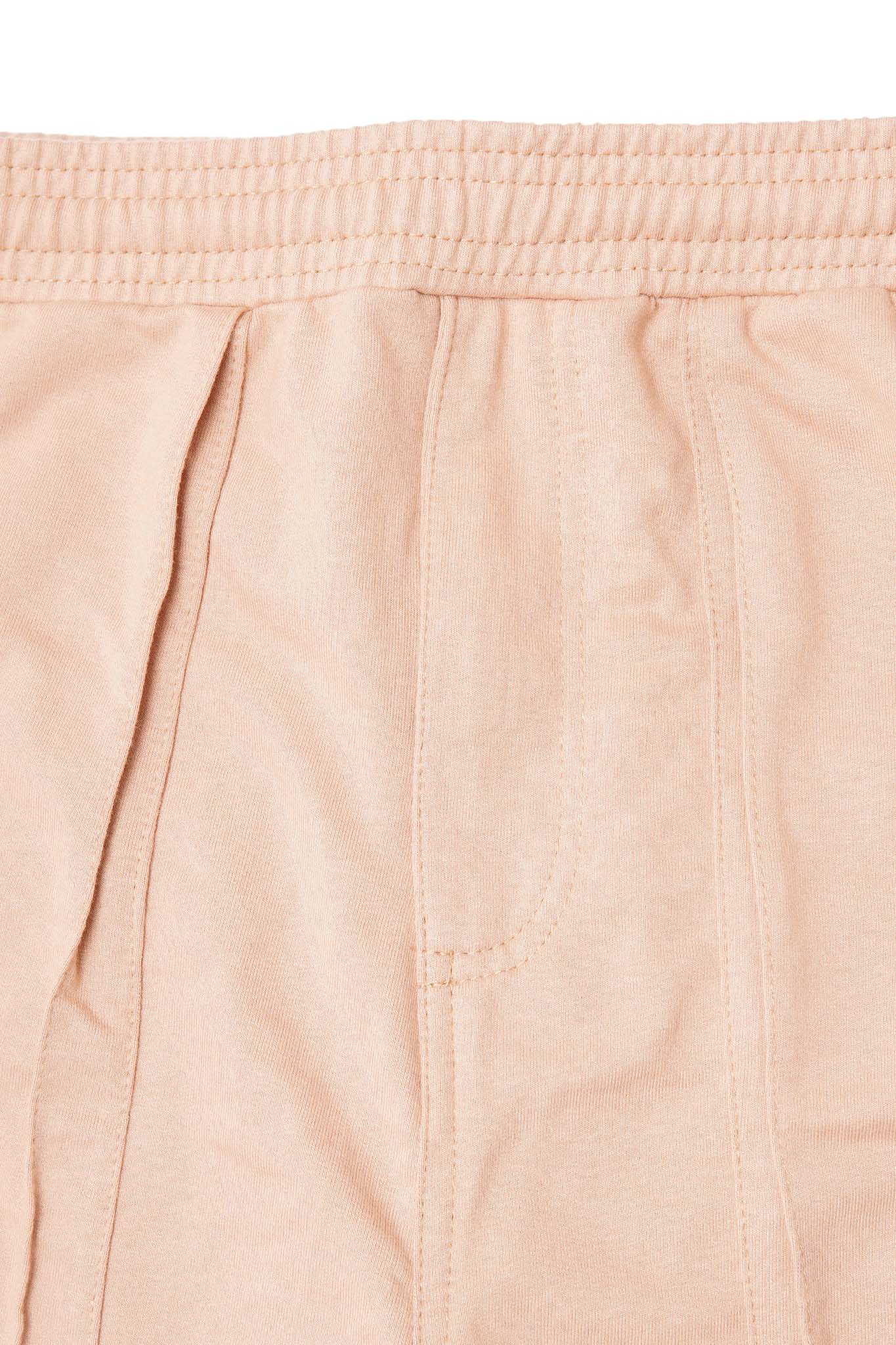 VEINS FRENCH TERRY PANTS IN WHEAT