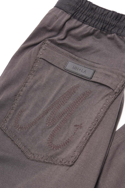 INCA BOOTCUT PANTS IN CHARCOAL GREY