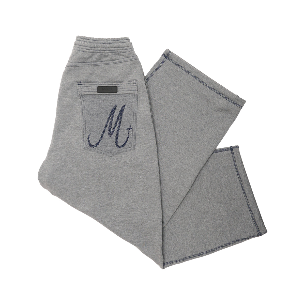 M+ EXO™ OVERPOCKET PHAT PANTS IN HEATHER GREY/NAVY