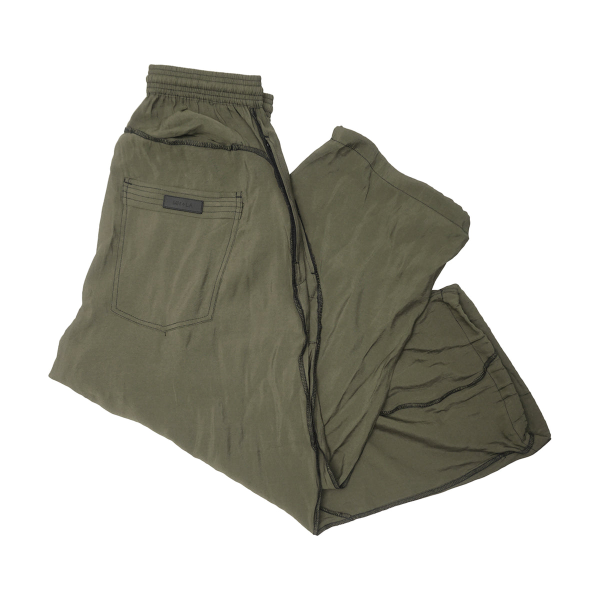 VEINS PANTS IN OLIVE DRAB