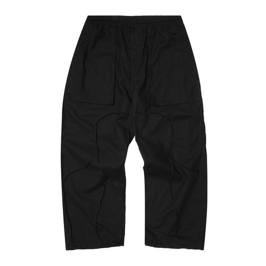 LINEN VEIN PANTS IN GRAPHITE
