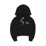"CRAYONS" LITTLE HUMAN™ HOODIE IN ANTHRACITE