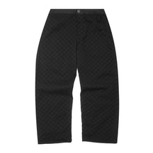 CROPPED WIDE PANTS IN CARBON