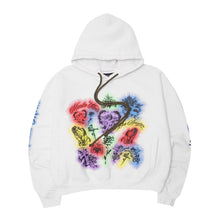 "CITY OF ANGELS" HOODIE IN WHITE