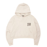 M'$ PAISLEY PATCHWORK MILITIA HOODIE IN OAT