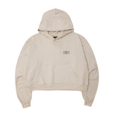"TWIN M'$" HOODIE IN OAT