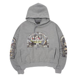 "LAST SUPPER" HOODIE IN HEATHER GREY