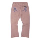 M+ BOOTCUT PANTS IN MAUVE