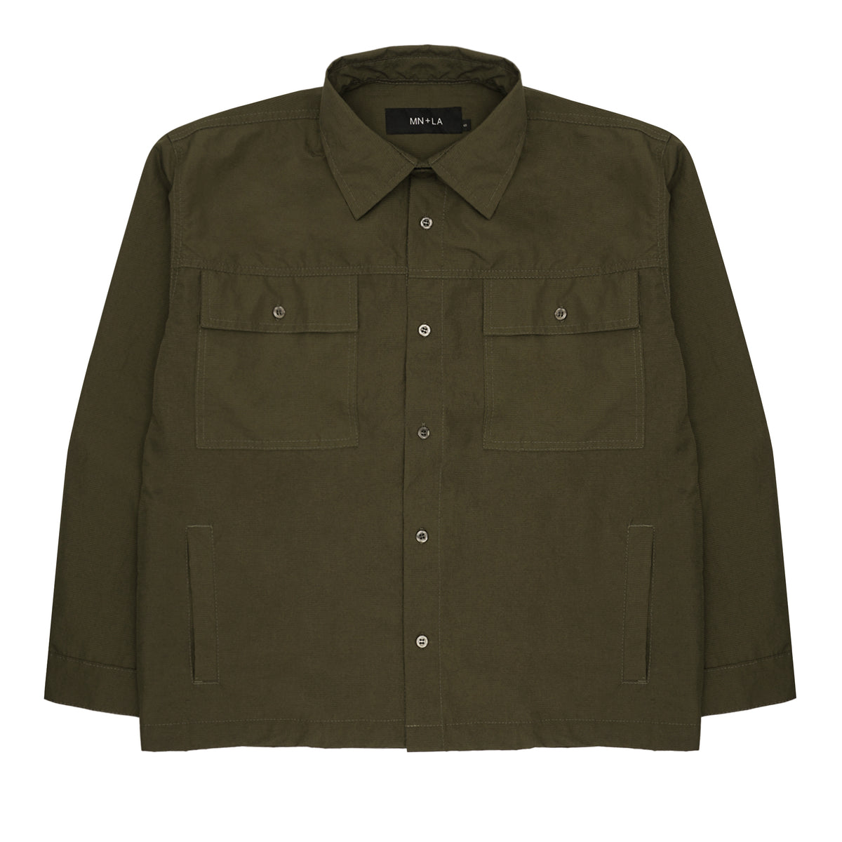 SHINOBI OVERSHIRT IN OLIVE