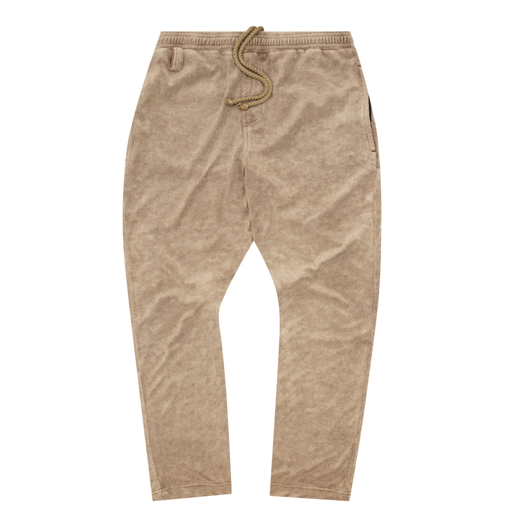 TOWEL TERRY LOUNGE PANTS IN SAND