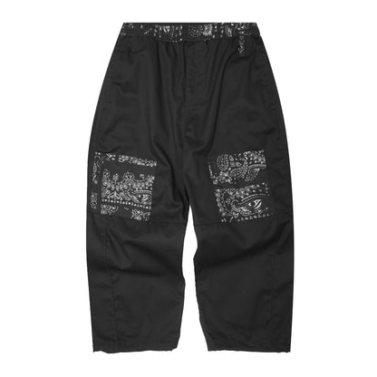 M+ NEEDLEWORK PANTS IN ANTHRACITE