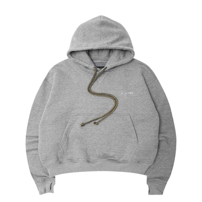 "MERCURIAL" HOODIE IN HEATHER GREY