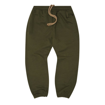 FRENCH TERRY SWEATPANTS IN OLIVE