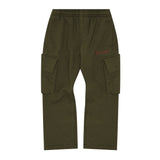 LITTLE HUMAN™ CARGO LOUNGE PANTS IN OLIVE