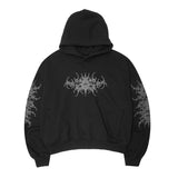 "NOCTURNE" HOODIE IN CAVIAR