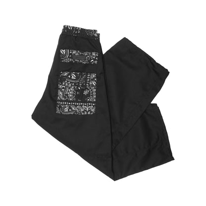 M+ NEEDLEWORK PANTS IN ANTHRACITE