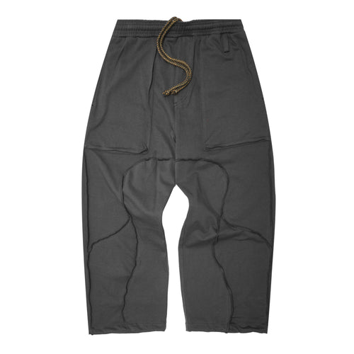 VEINS PANTS IN CHARCOAL GREY