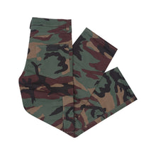 DOUBLE KNEE CHORE PANTS IN FOREST CAMO