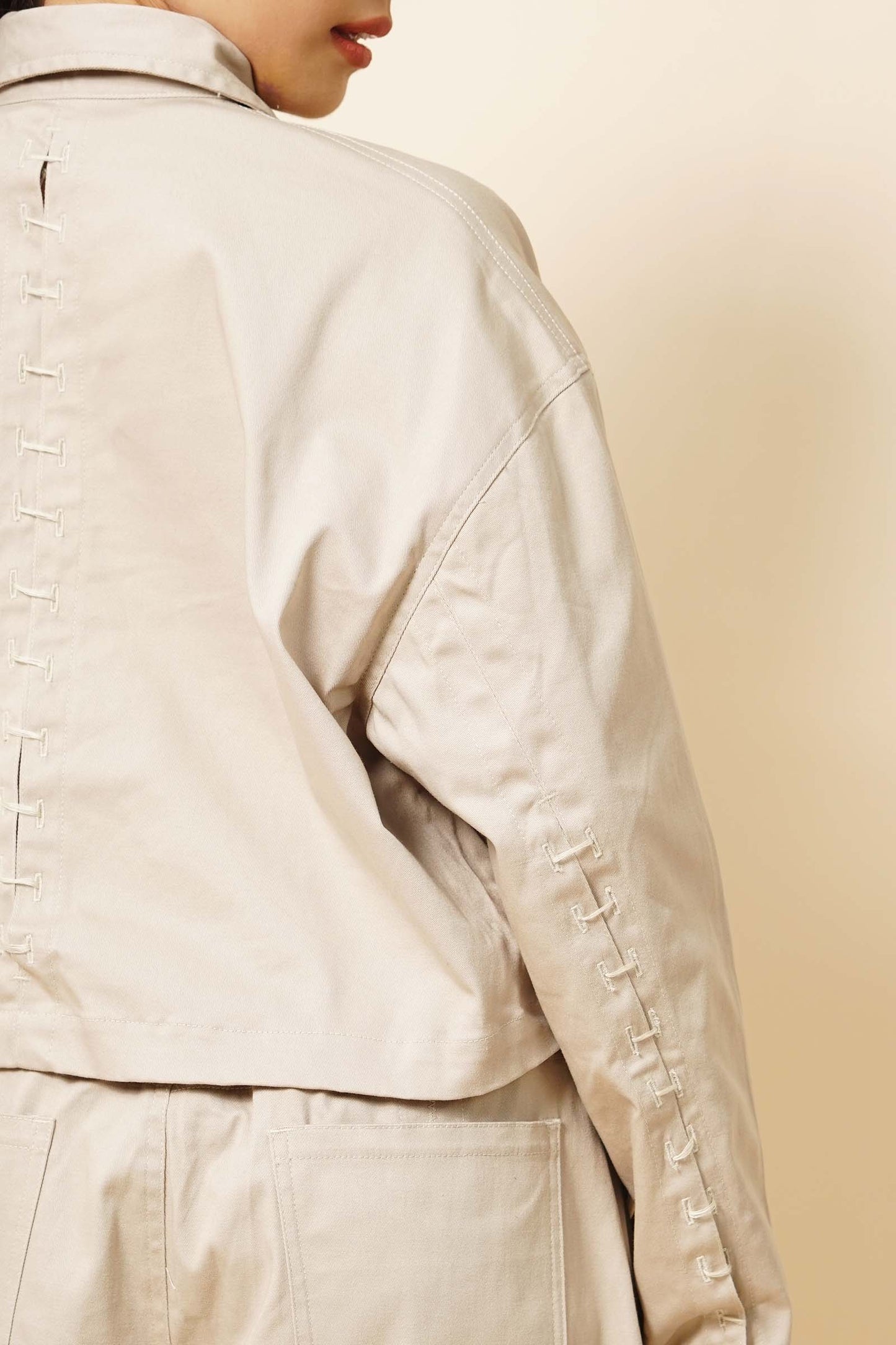 ANIKA JACKET IN OAT