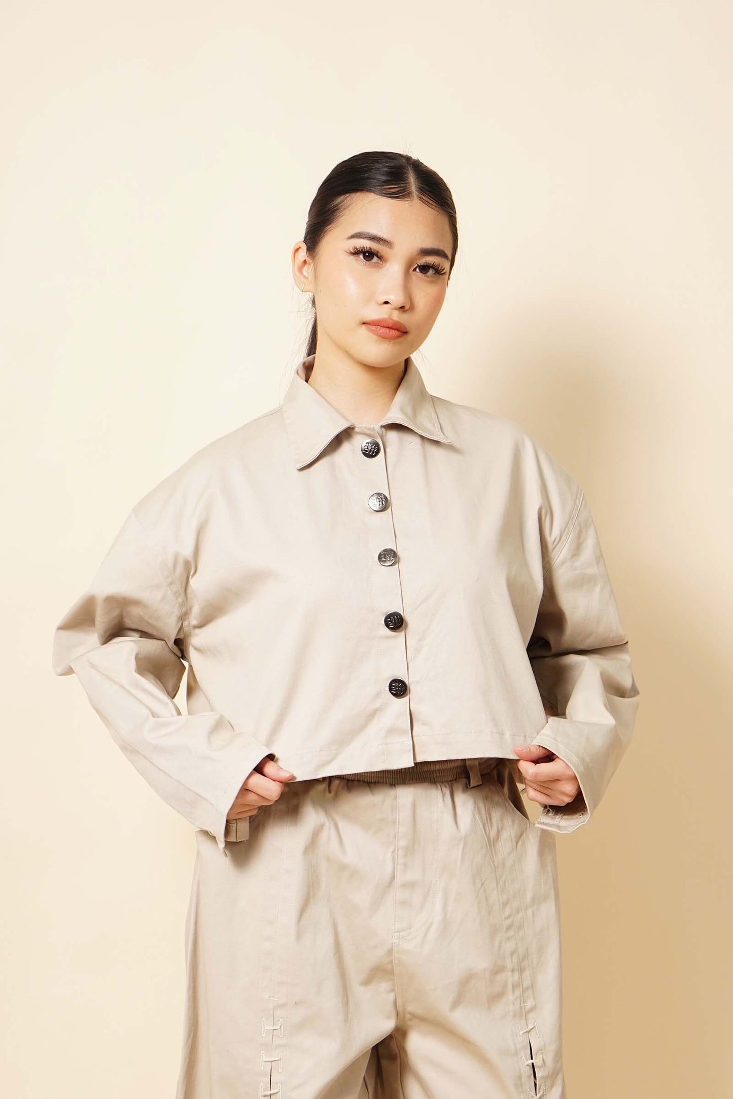 ANIKA JACKET IN OAT