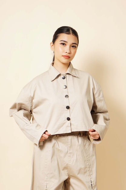 ANIKA JACKET IN OAT