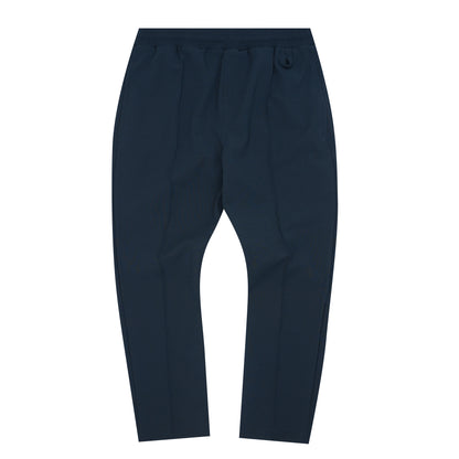 PLEATED CROPPED PANTS IN REGAL BLUE